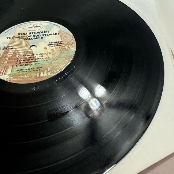 The Best Of Rod Stewart Vol. 2 Double LP | 1976 | Mercury SRM-2-7509 Vinyl - Picture 7 of 16